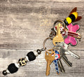 Beaded Keychain