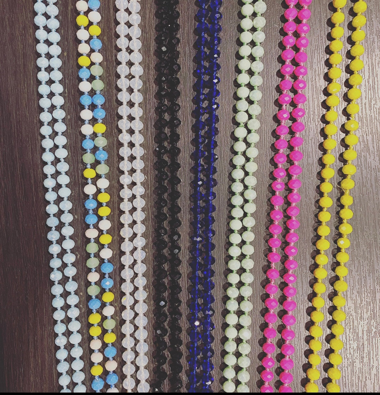 Long Bead Necklaces